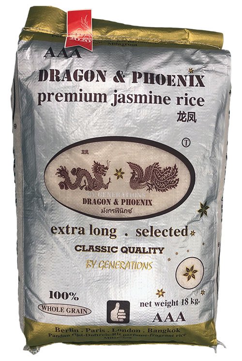 Jasmin Rice (Dragon & Phoenix) 18 kg.