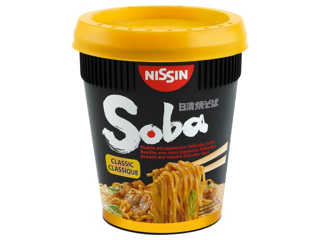 Soba Cup Noodles Classic Nissin 90gr 3108