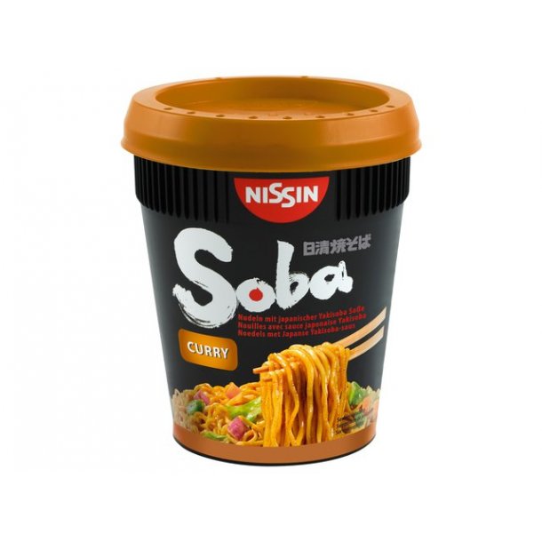 Soba Cup Noodles, Curry (Nissin) 88gr.