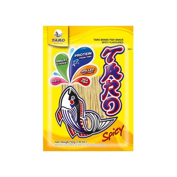 Fish Snack Spicy (Taro) - 52gr.