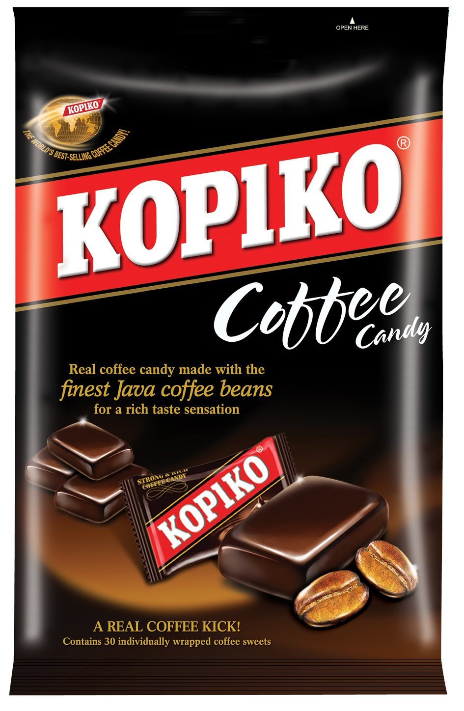 Org. Coffee Candy (Kopiko) 120gr.